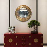 Specchio Circle Vento Gold