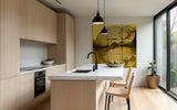 Module Interference Wall Composition Gold