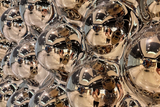 Bubbles Gold Wall Sculpture
