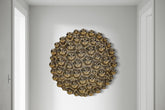 Bubbles Gold Wall Sculpture