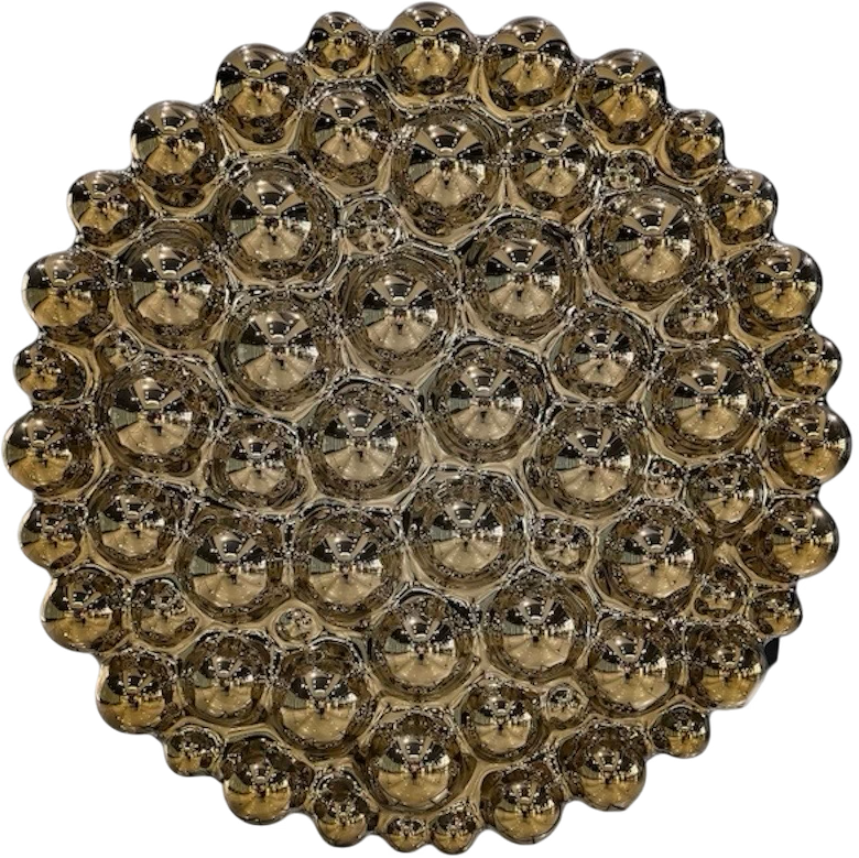 Bubbles Gold Wall Sculpture