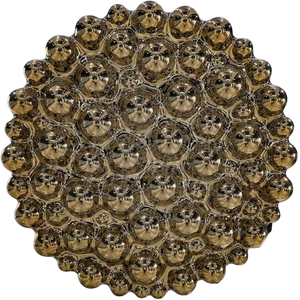 Bubbles Gold Wall Sculpture