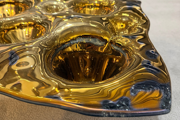 Ваза Liquid Metal Gold