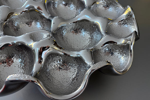 Bubbles Silver Bowl