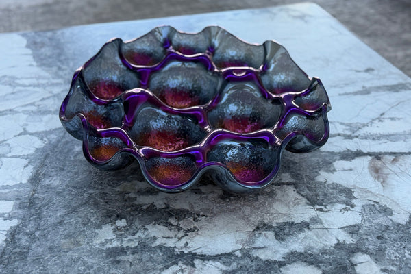 Bubbles Purple Bowl