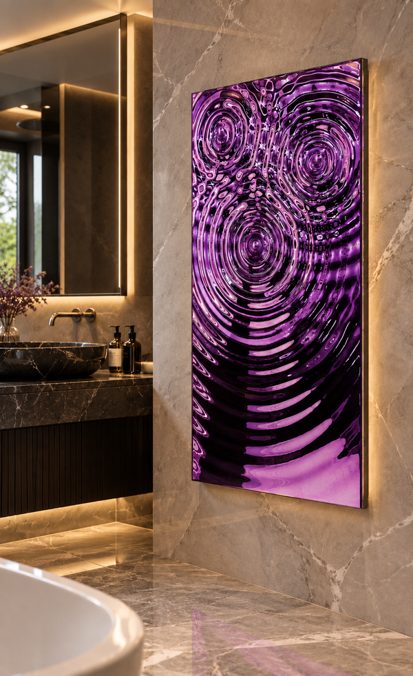 Interference Purple Wall-mounted Hanger
