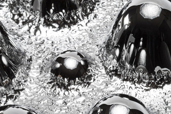 Ваза Liquid Metal Silver