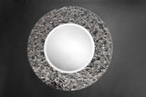 Specchio argento acquamarina Circle