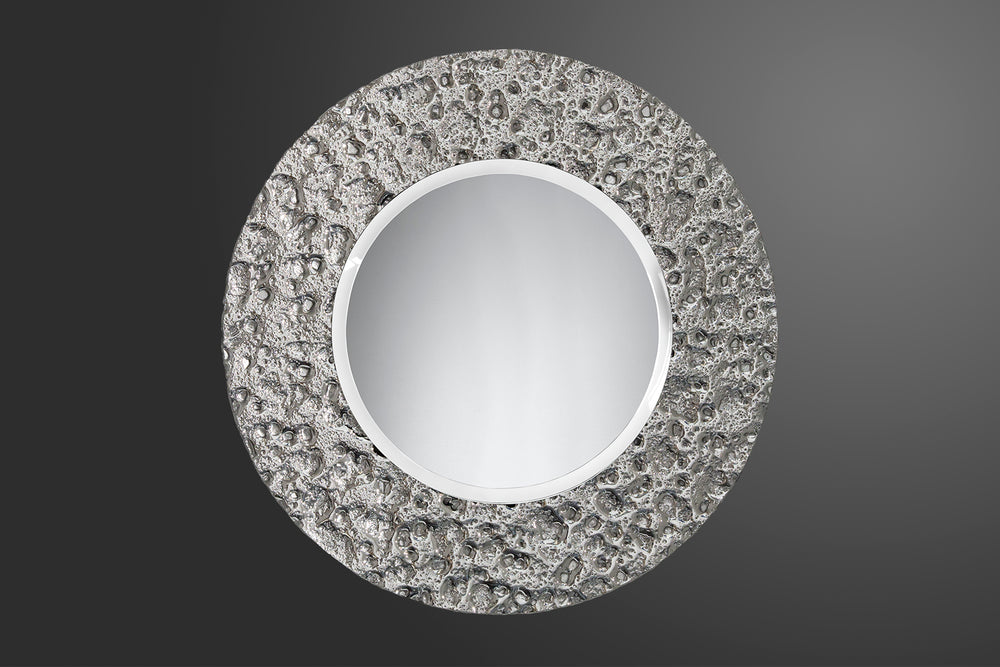 Specchio argento Circle Luna