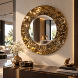 Дзеркало Circle Vento Gold