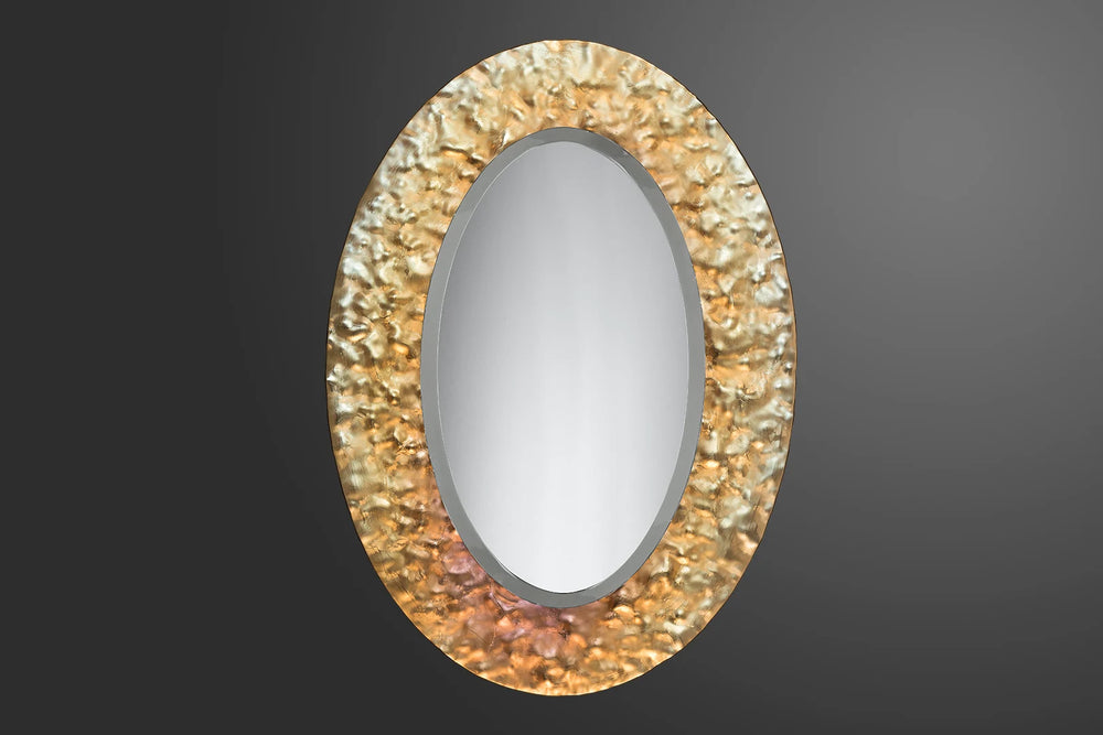 Specchio Ellipse Gold Sahara