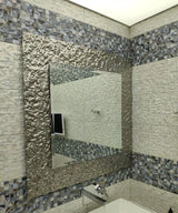 Rectangle Luna Silver Mirror