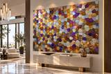 Polygonal Mosaic Wall Decor