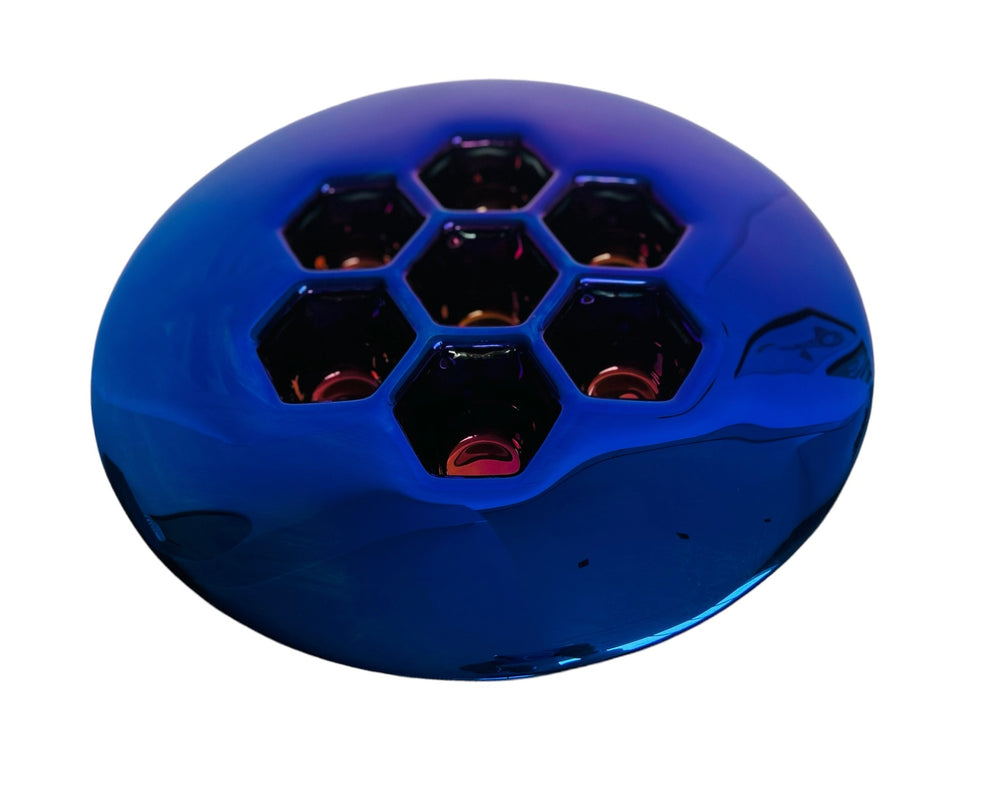 Piatto Cells Indigo