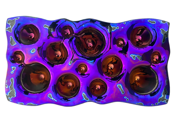 Liquid Metal Purple Platter