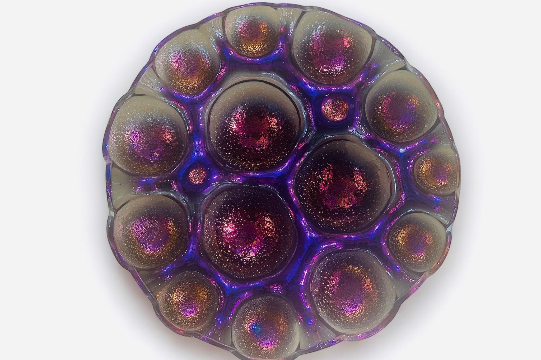 Bubbles Purple Bowl