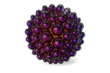 Bubbles Purple Wall Sculpture