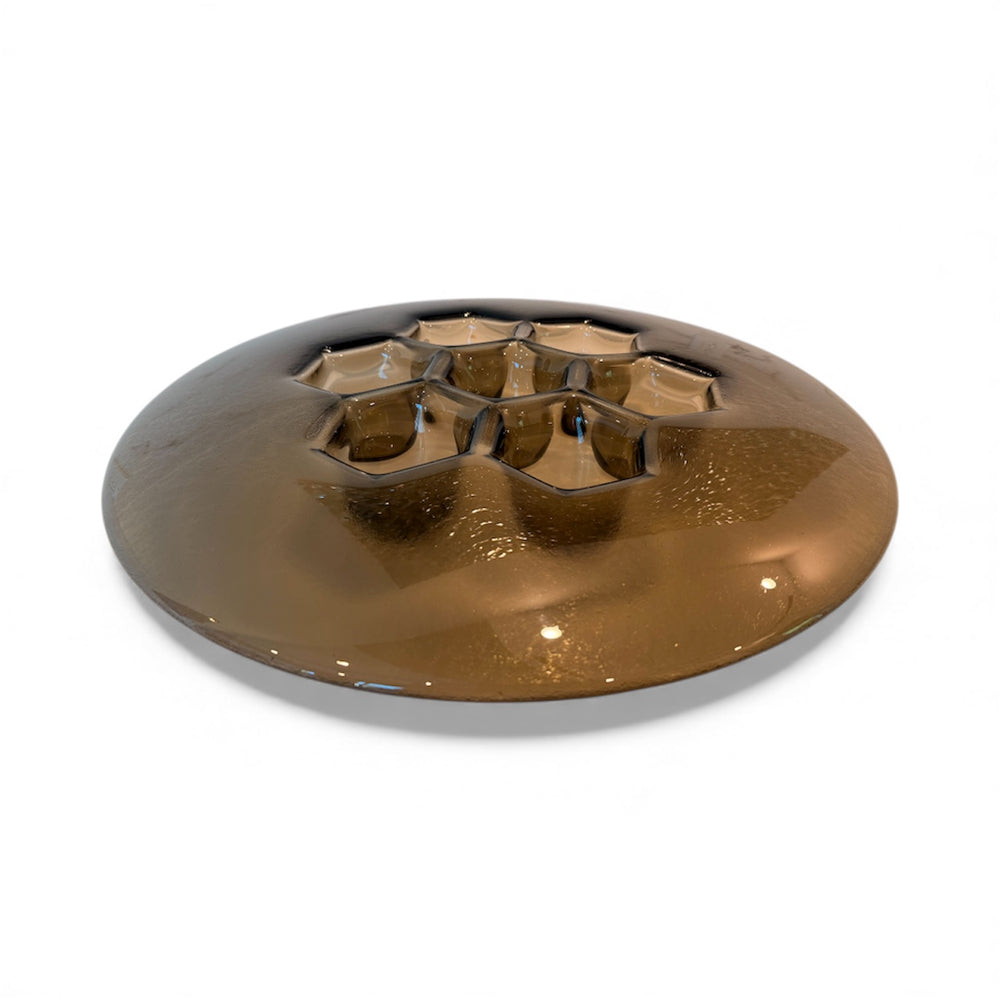 Piatto in bronzo Cells