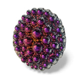Bubbles Purple Wall Sculpture