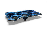 Liquid Metal Indigo Platter