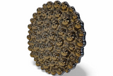 Bubbles Gold Wall Sculpture