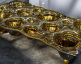 Ваза Liquid Metal Gold