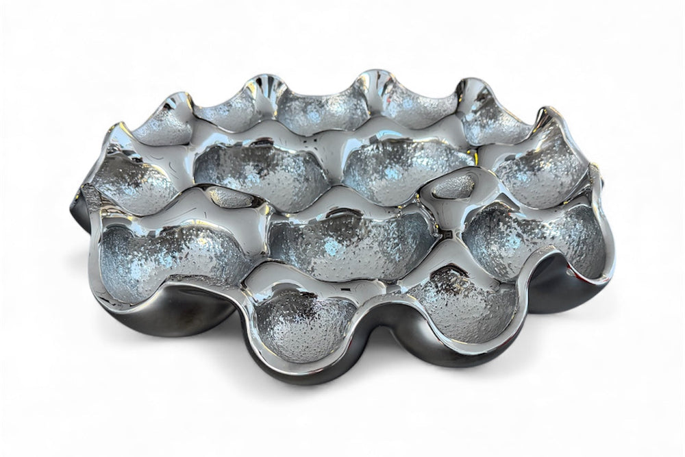Bubbles Silver Bowl