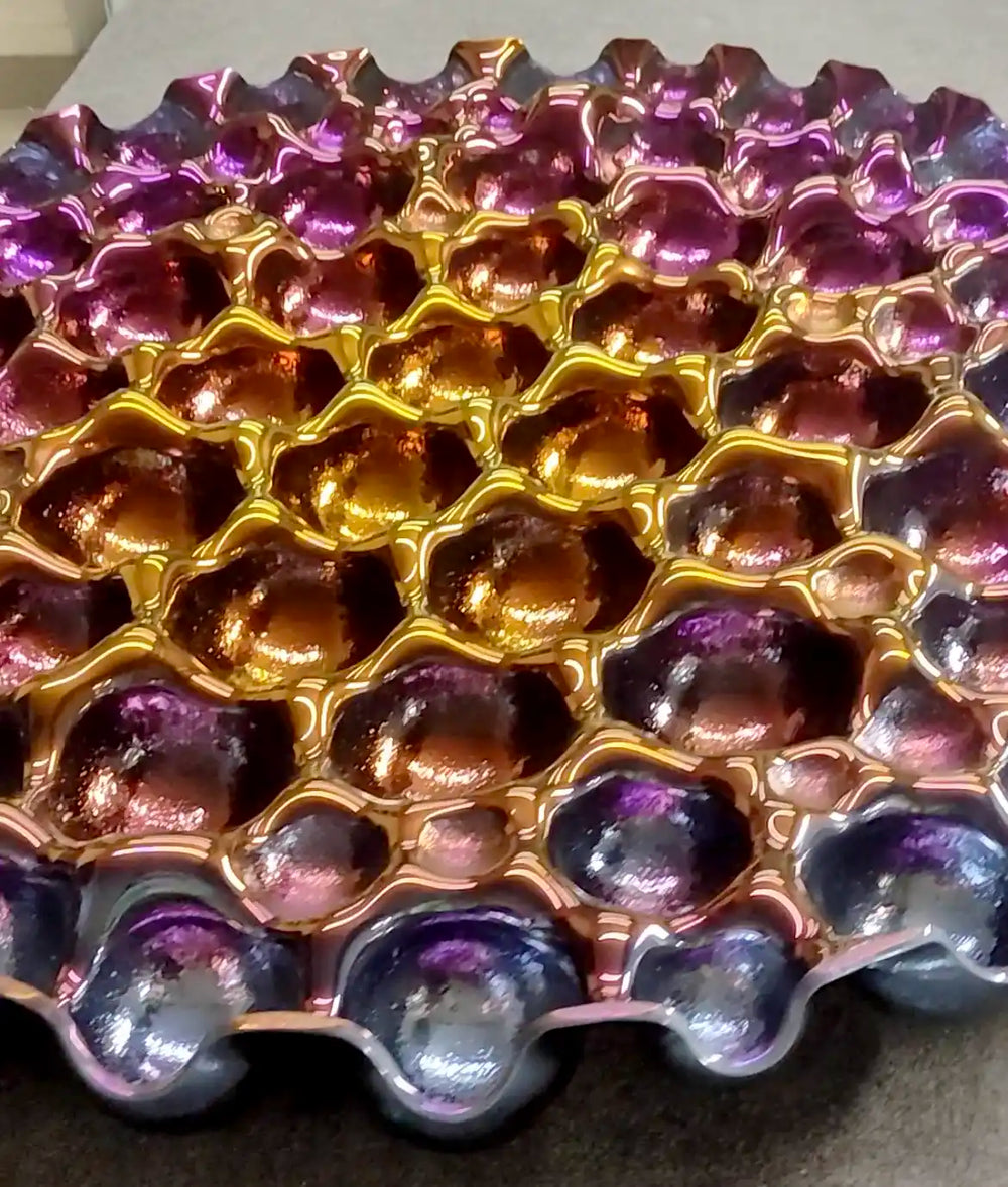Настінна скульптура Bubbles Reverse Purple