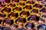 Bubbles Reverse Purple Wall Sculpture
