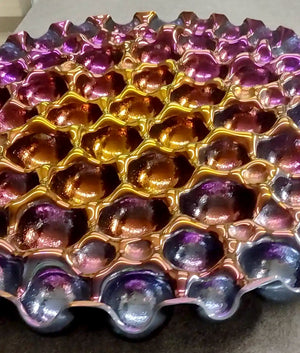 Настінна скульптура Bubbles Reverse Purple