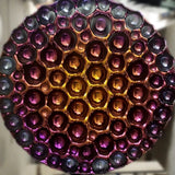 Bubbles Reverse Purple Wall Sculpture