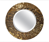 Specchio Circle Vento Gold