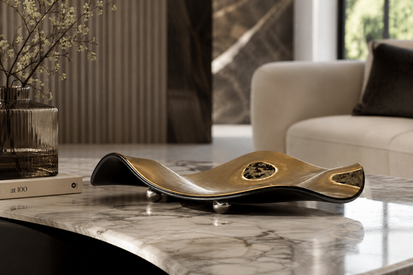 Stingray Old Gold Platter