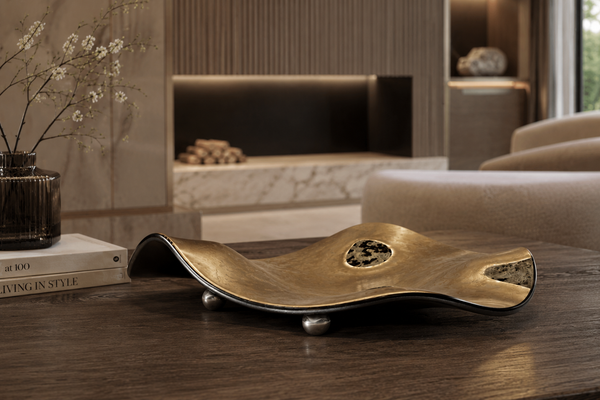 Stingray Old Gold Platter