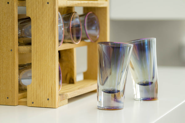 Holographic Tall Shot Glass Set