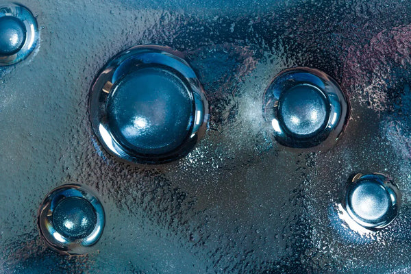Ciotola Geyser Blu