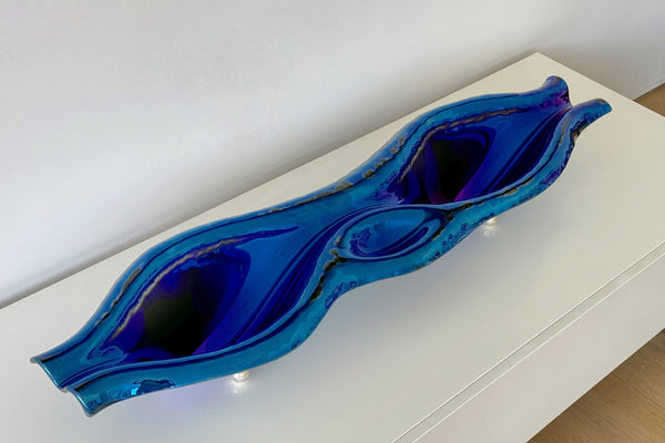 Flow Indigo Platter