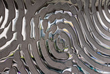 Luxury Interior Wall Design: Close-up of luxury mirrored glass wall panel Alternative Interference