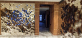 Silver Aqua High Wave Module Wall Panel