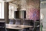 Aqua Silver Wall Panel