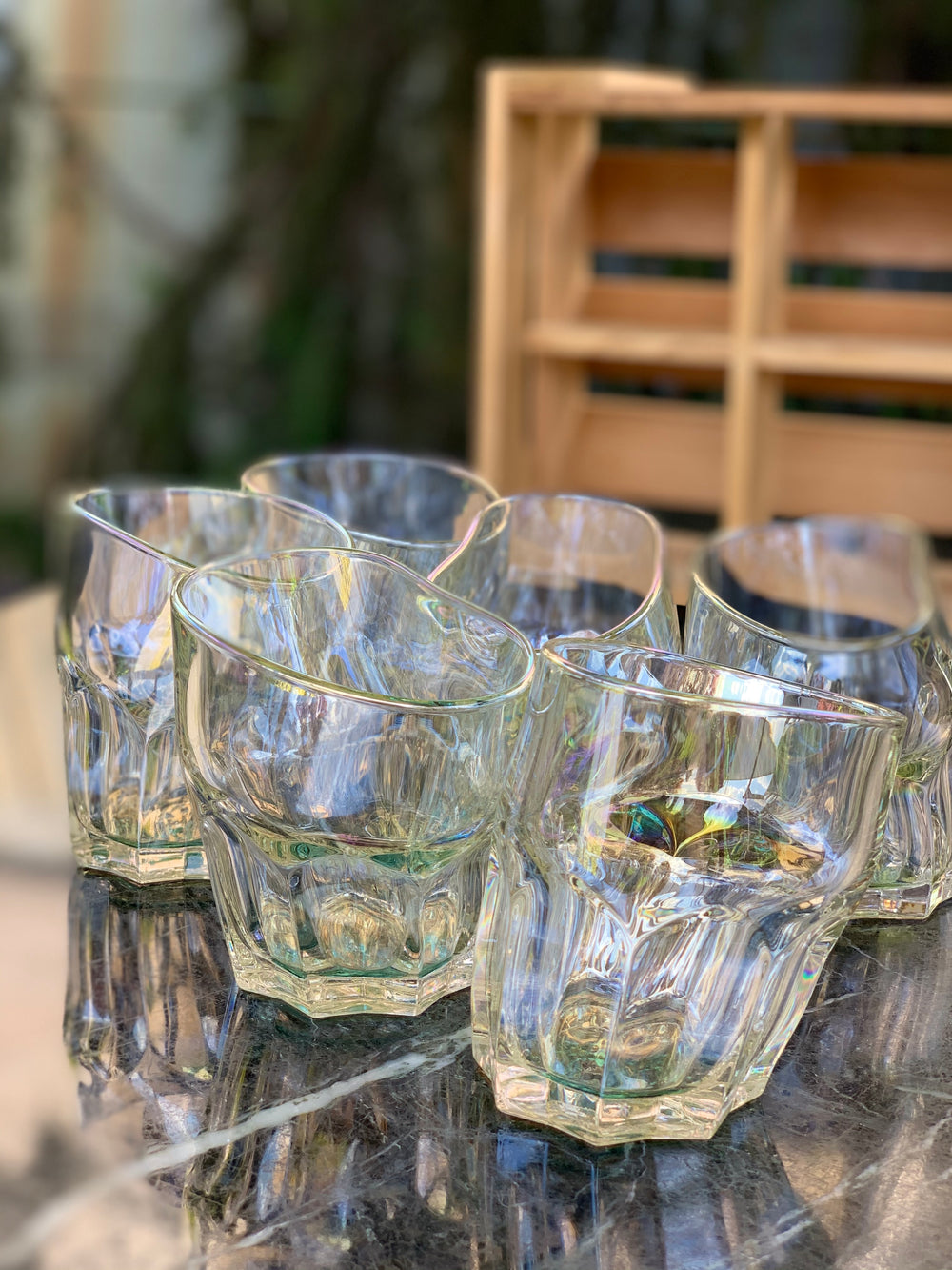 Set di bicchieri Pearlescent Rocks