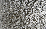 Close up of Fiamma Silver Wall Panel: Modern 3D for Internal or External Usage