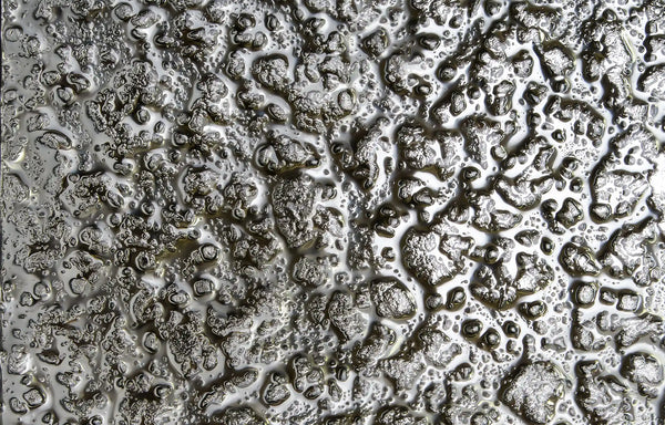 Close up of Fiamma Silver Wall Panel: Modern 3D for Internal or External Usage