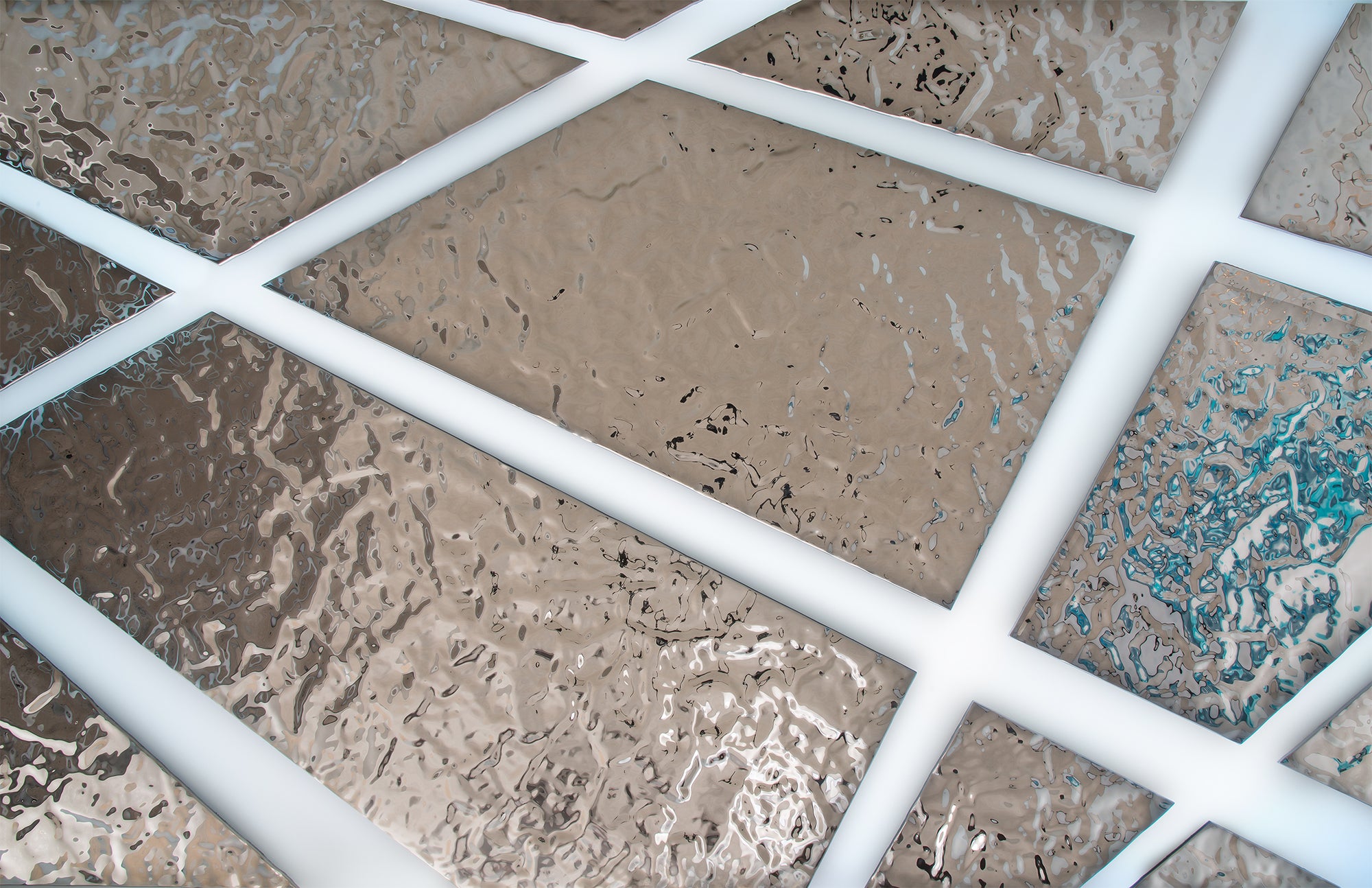 Aqua Silver Panels - Modern Sophistication in Glass with 10-Year ...