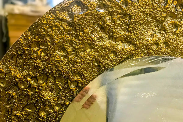 Pannello da parete Luna Gold
