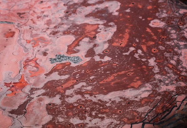 Closeup photo of Mars glass wall panel