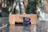Holographic Faceted Shot Glass Set