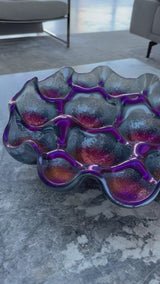Bubbles Purple Bowl