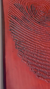 Fingerprint Mars Wall Decor