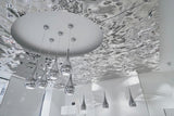 Silver Aqua High Wave Module Wall Panel